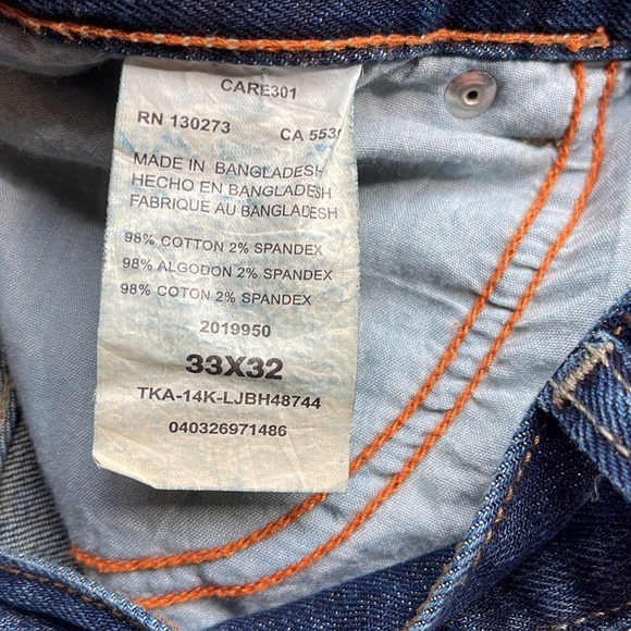 Mens Lee modern series jeans size 33x32 - Picture 5 of 6